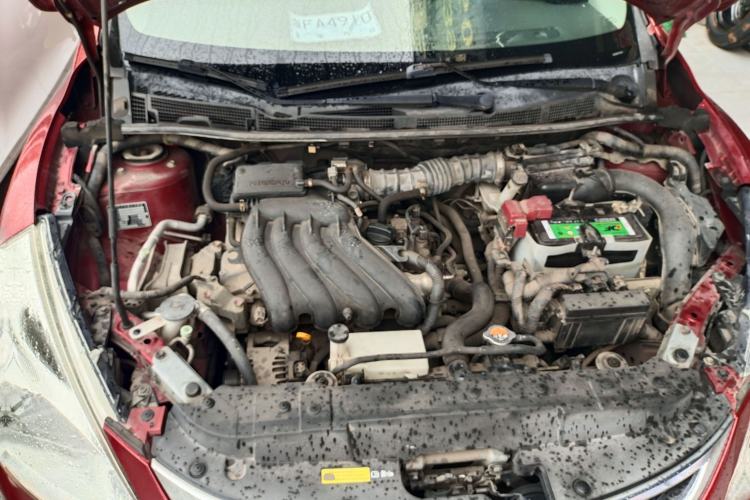 Used Nissan Tiida 2014 1.6L CVT Comfort Model Engine Bay