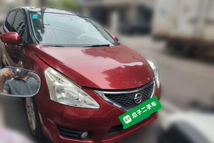 Used Nissan Tiida 2014 1.6L CVT Smart Model Front Right 45 Deg