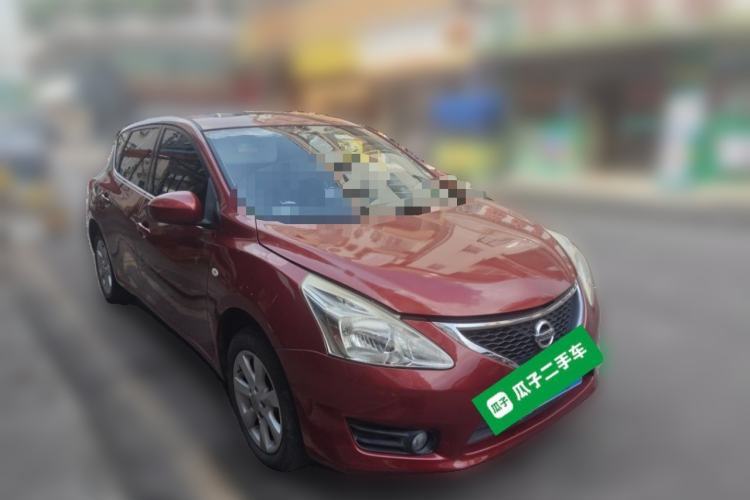 Used Nissan Tiida 2014 1.6L CVT Smart Model Front Right 45 Deg