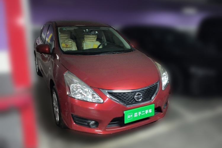 Used Nissan Tiida 2014 1.6L CVT Smart Model Front Right 45 Deg