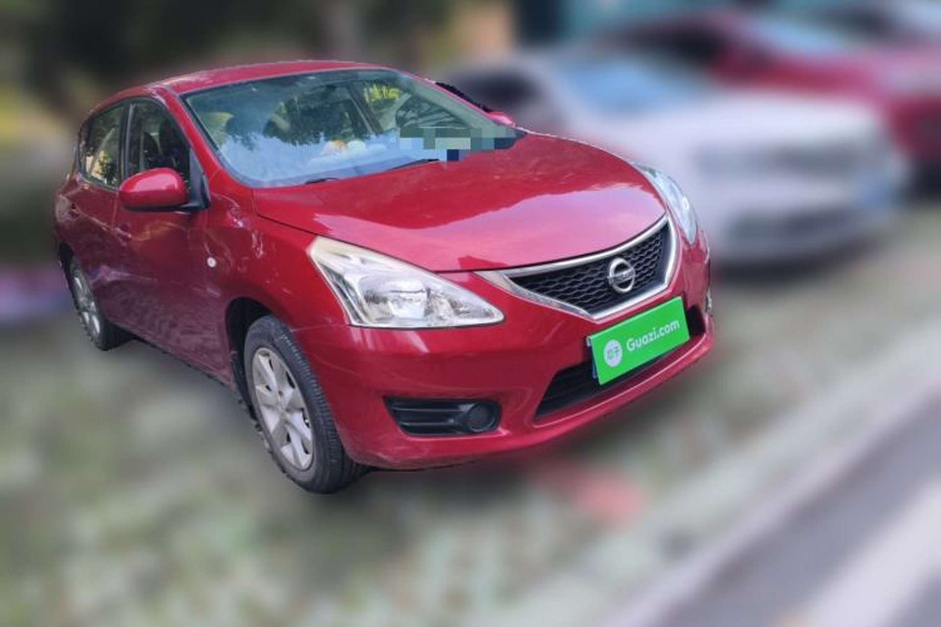 Used Nissan Tiida 2014 1.6L CVT Comfort Model Front Right 45 Deg