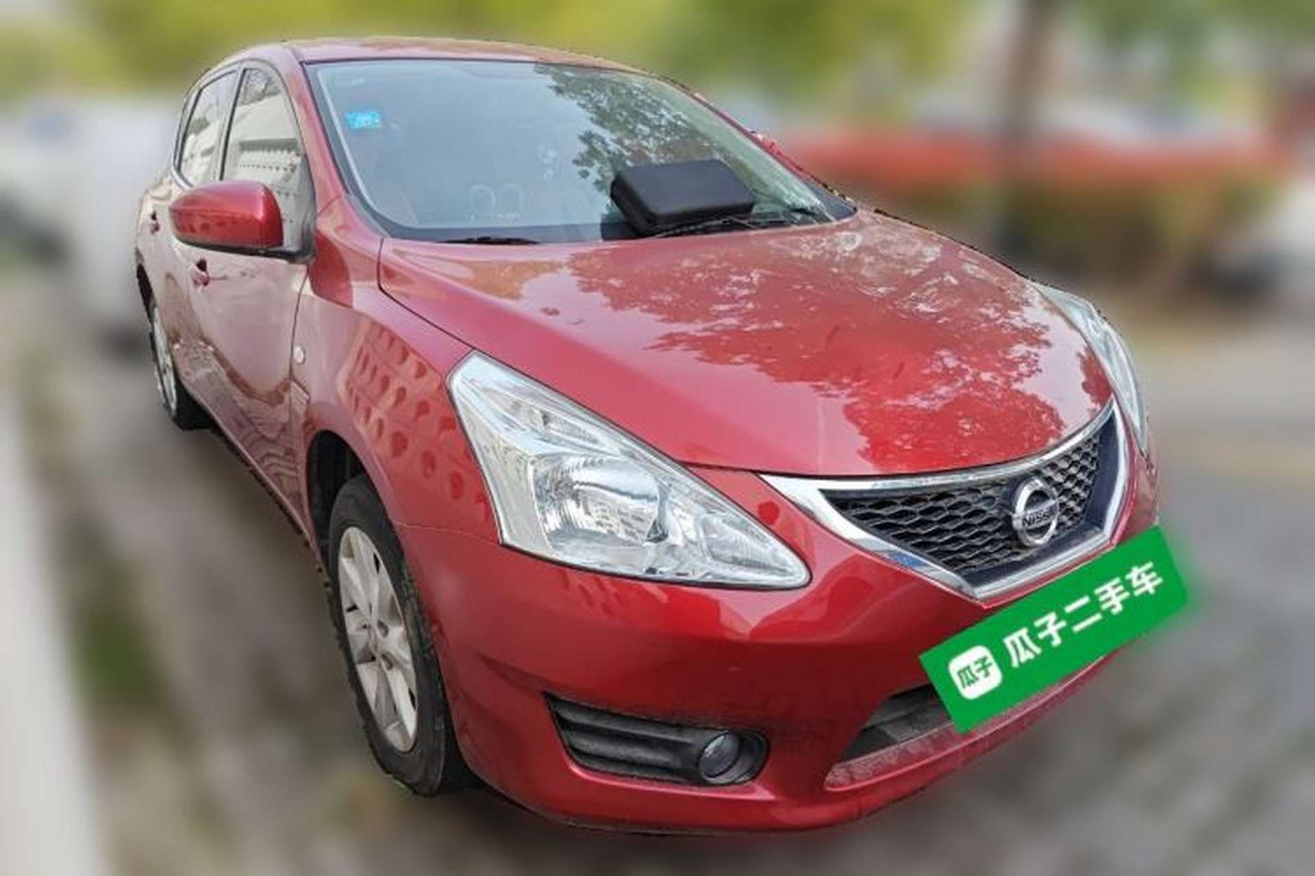 Used Nissan Tiida 2014 1.6L CVT Smart Model Front Right 45 Deg