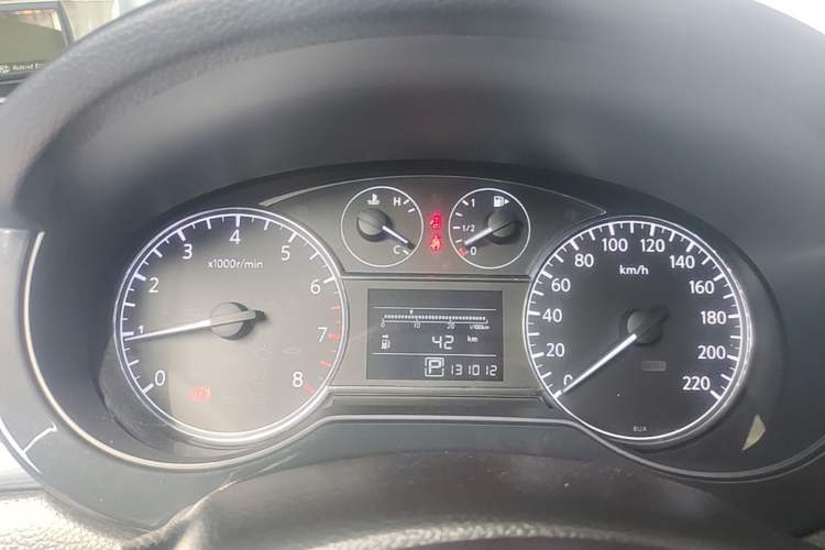 Used Nissan Tiida 2014 1.6L CVT Comfort Model Instrument Cluster