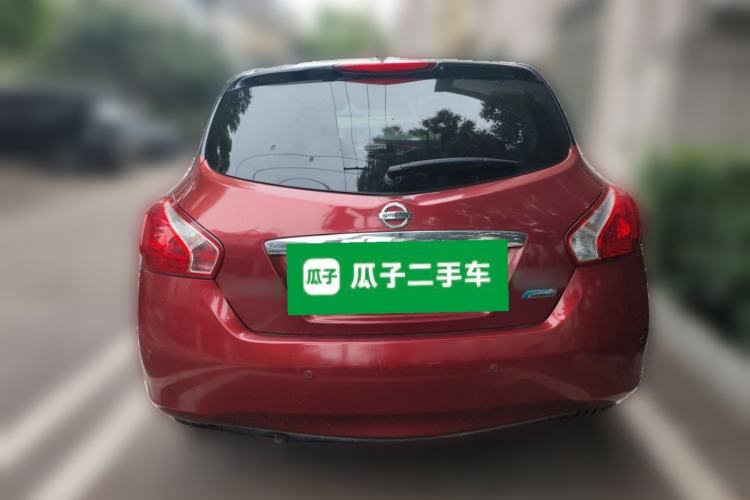 Used Nissan Tiida 2014 1.6L CVT Smart Model Rear