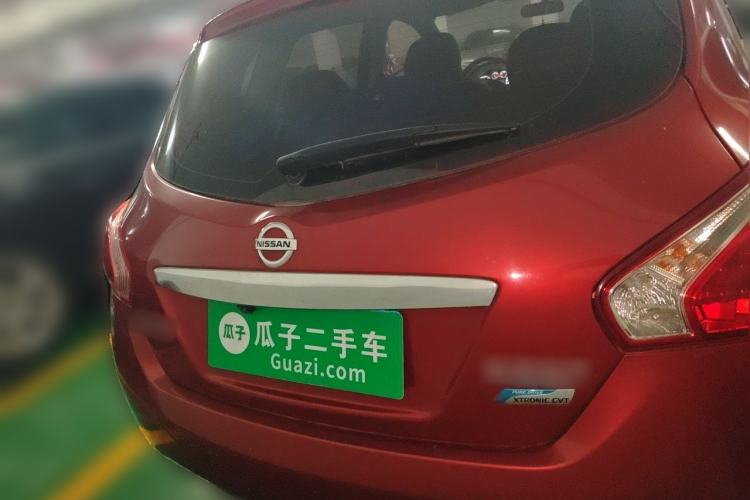 Used Nissan Tiida 2014 1.6L CVT Smart Model Rear