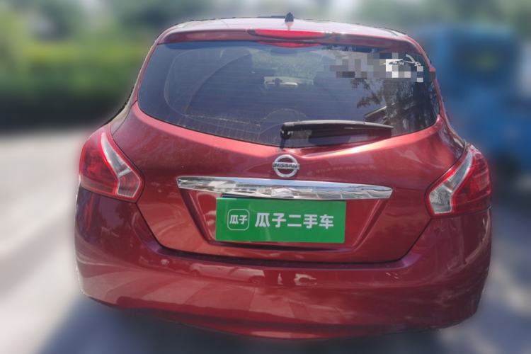 Used Nissan Tiida 2014 1.6L CVT Smart Model Rear