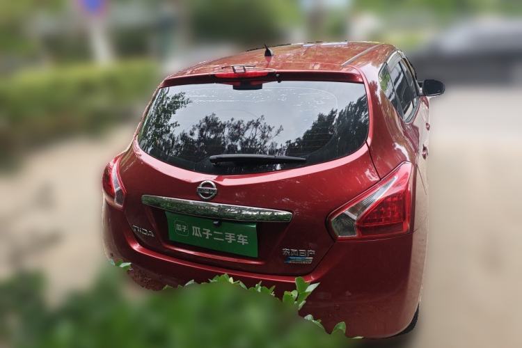 Used Nissan Tiida 2014 1.6L CVT Smart Model Rear