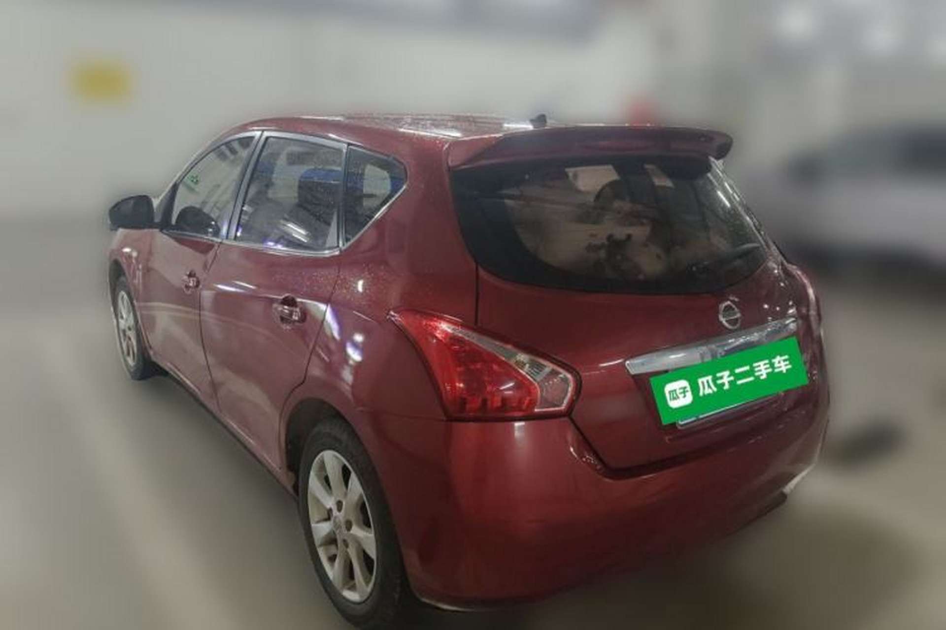 Used Nissan Tiida 2014 1.6L CVT Comfort Model Rear Left 45 Deg