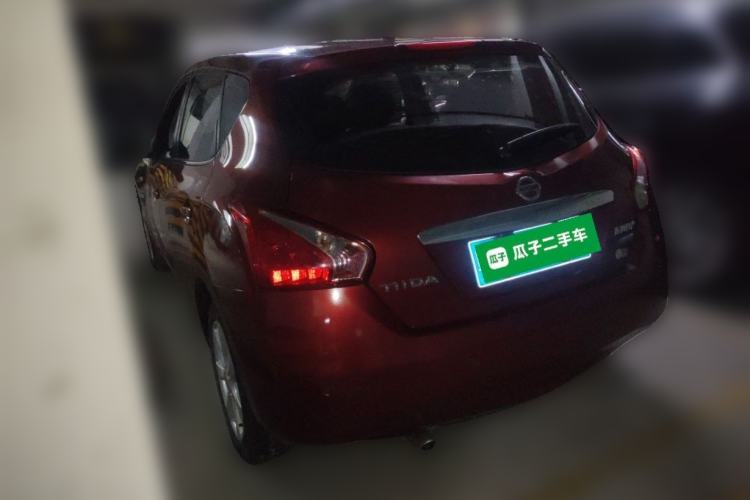 Used Nissan Tiida 2014 1.6L CVT Comfort Model Rear Left 45 Deg