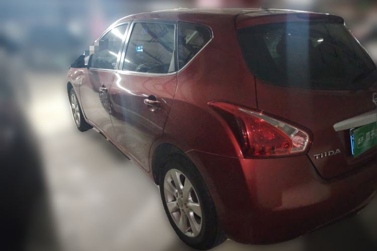 Used Nissan Tiida 2014 1.6L CVT Comfort Model Rear Left 45 Deg