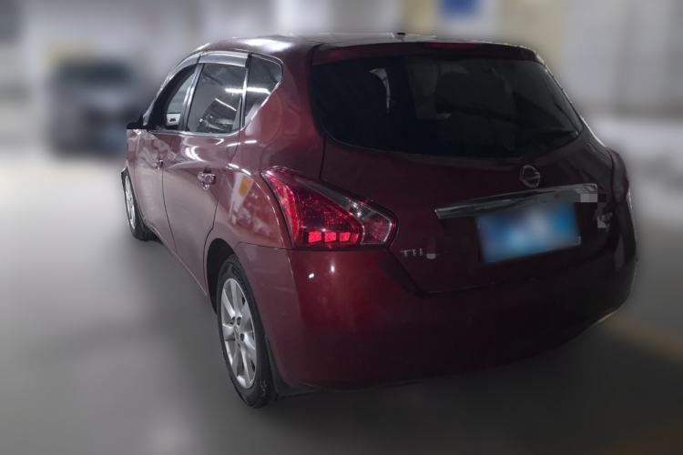 Used Nissan Tiida 2014 1.6L CVT Smart Model Rear Left 45 Deg