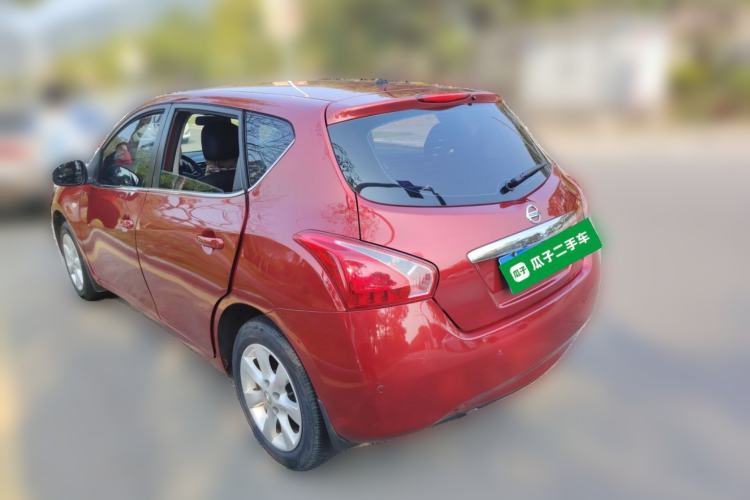 Used Nissan Tiida 2014 1.6L CVT Comfort Model Rear Left 45 Deg