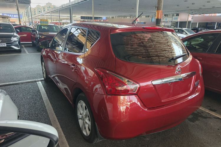 Used Nissan Tiida 2014 1.6L CVT Smart Model Rear Left 45 Deg