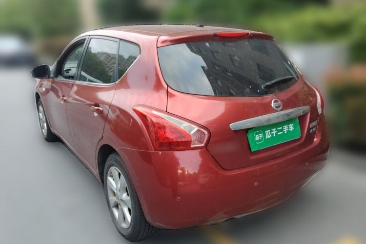 Used Nissan Tiida 2014 1.6L Manual Comfort Model Rear Left 45 Deg