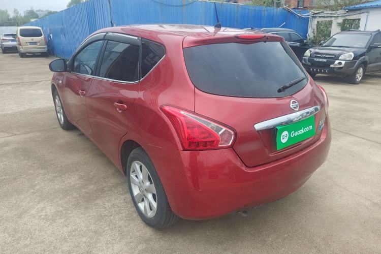 Used Nissan Tiida 2014 1.6L CVT Smart Model Rear Left 45 Deg