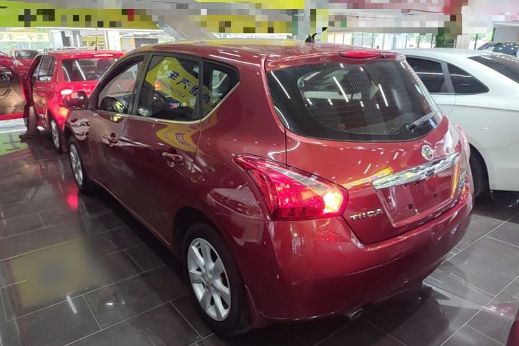 Used Nissan Tiida 2014 1.6L CVT Comfort Model Rear Left 45 Deg