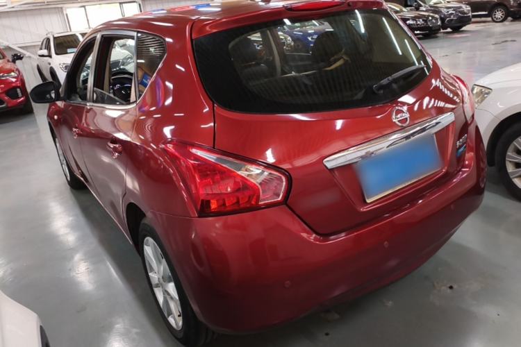 Used Nissan Tiida 2014 1.6L CVT Smart Model Rear Left 45 Deg