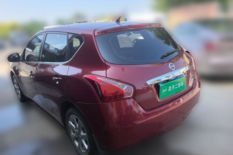 Used Nissan Tiida 2014 1.6L CVT Smart Model Rear Left 45 Deg