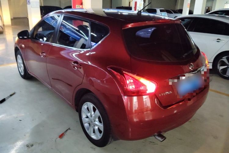 Used Nissan Tiida 2014 1.6L CVT Smart Model Rear Left 45 Deg