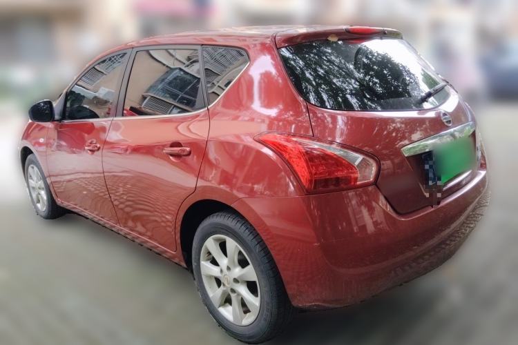 Used Nissan Tiida 2014 1.6L CVT Smart Model Rear Left 45 Deg