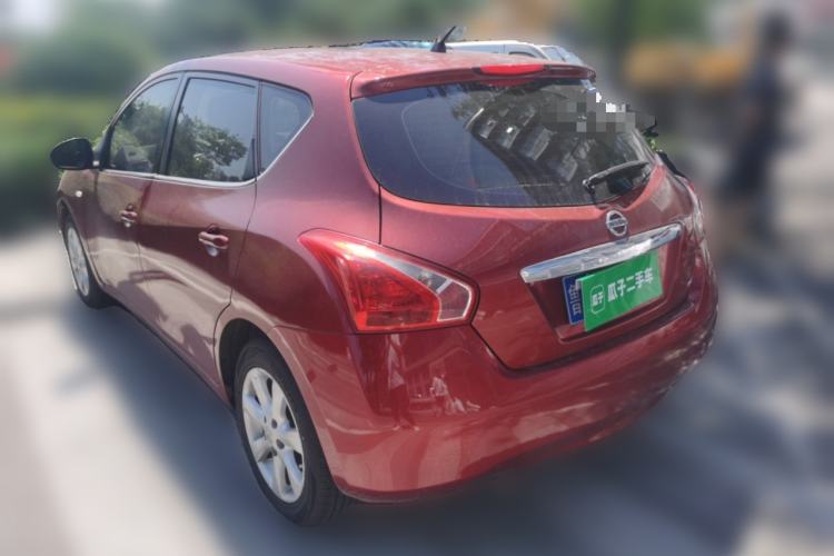 Used Nissan Tiida 2014 1.6L CVT Smart Model Rear Left 45 Deg