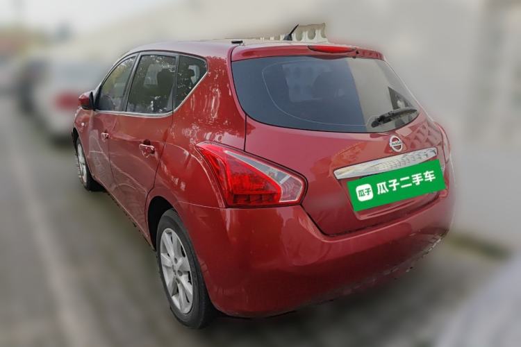 Used Nissan Tiida 2014 1.6L CVT Smart Model Rear Left 45 Deg