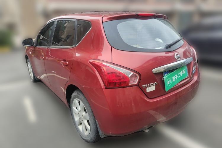 Used Nissan Tiida 2014 1.6L CVT Comfort Model Rear Left 45 Deg