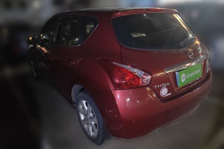 Used Nissan Tiida 2014 1.6L CVT Cool Cafe Edition Rear Left 45 Deg