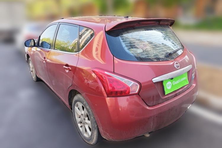 Used Nissan Tiida 2014 1.6L CVT Smart Model Rear Left 45 Deg