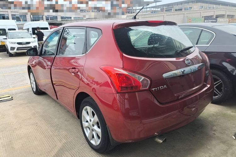 Used Nissan Tiida 2014 1.6L CVT Smart Model Rear Left 45 Deg