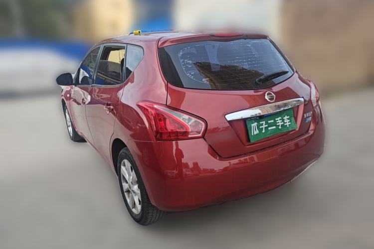 Used Nissan Tiida 2014 1.6L CVT Smart Model Rear Left 45 Deg