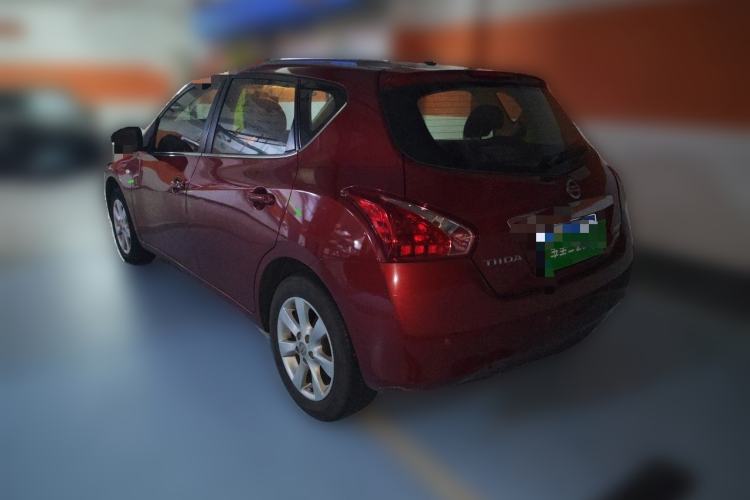 Used Nissan Tiida 2014 1.6L CVT Comfort Model Rear Left 45 Deg