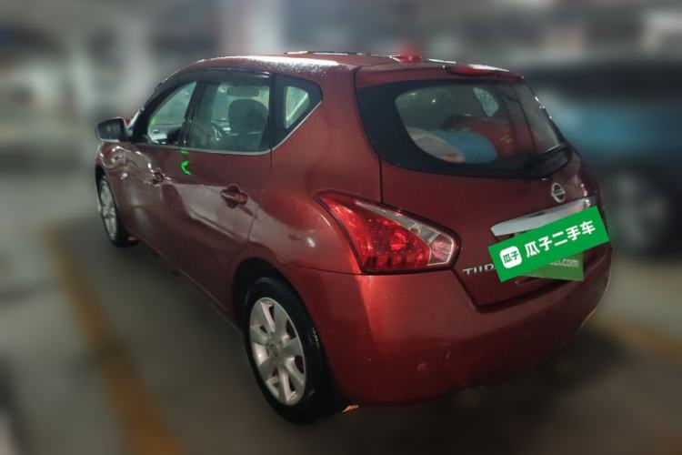 Used Nissan Tiida 2014 1.6L CVT Smart Model Rear Left 45 Deg