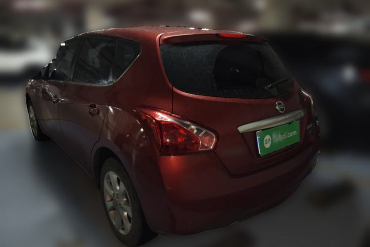 Used Nissan Tiida 2014 1.6L CVT Comfort Model Rear Left 45 Deg