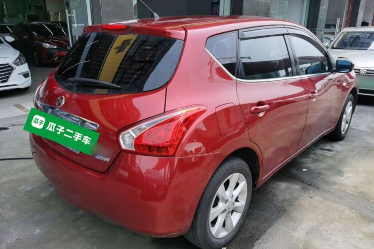 Used Nissan Tiida 2014 1.6L CVT Comfort Model Rear Right 45 Deg