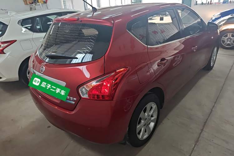 Used Nissan Tiida 2014 1.6L CVT Comfort Model Rear Right 45 Deg