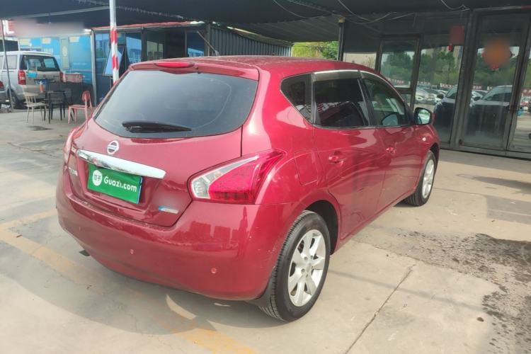 Used Nissan Tiida 2014 1.6L CVT Comfort Model Rear Right 45 Deg