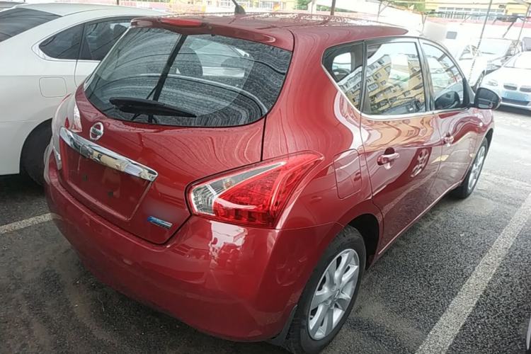 Used Nissan Tiida 2014 1.6L CVT Comfort Model Rear Right 45 Deg