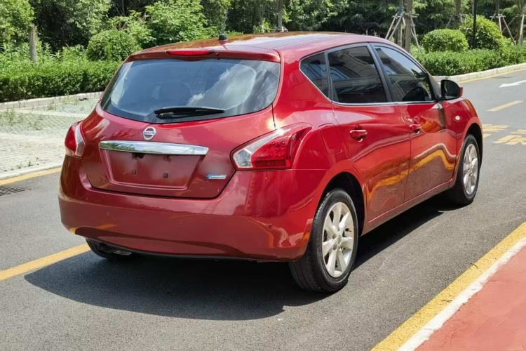 Used Nissan Tiida 2014 1.6L CVT Smart Model Rear Right 45 Deg