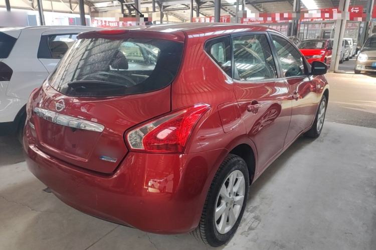 Used Nissan Tiida 2014 1.6L CVT Smart Model Rear Right 45 Deg