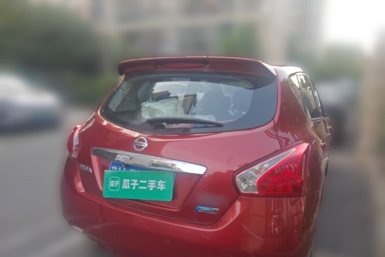 Used Nissan Tiida 2014 1.6L CVT Smart Model Rear Right 45 Deg