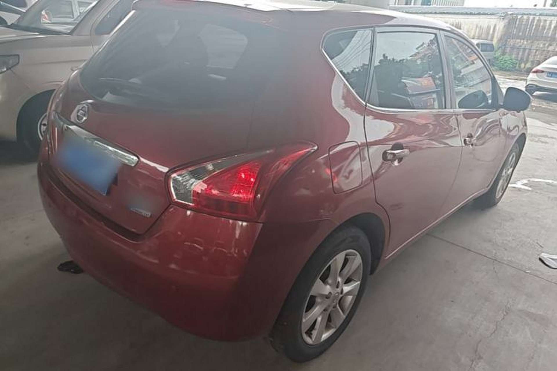 Used Nissan Tiida 2014 1.6L CVT Smart Model Rear Right 45 Deg