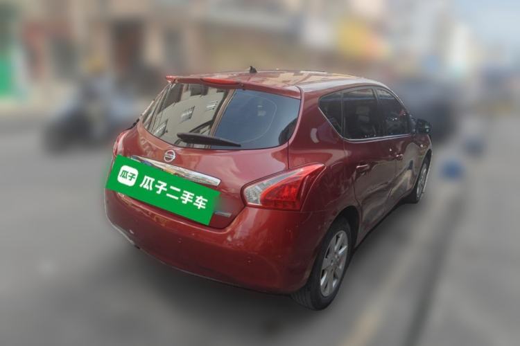 Used Nissan Tiida 2014 1.6L CVT Smart Model Rear Right 45 Deg
