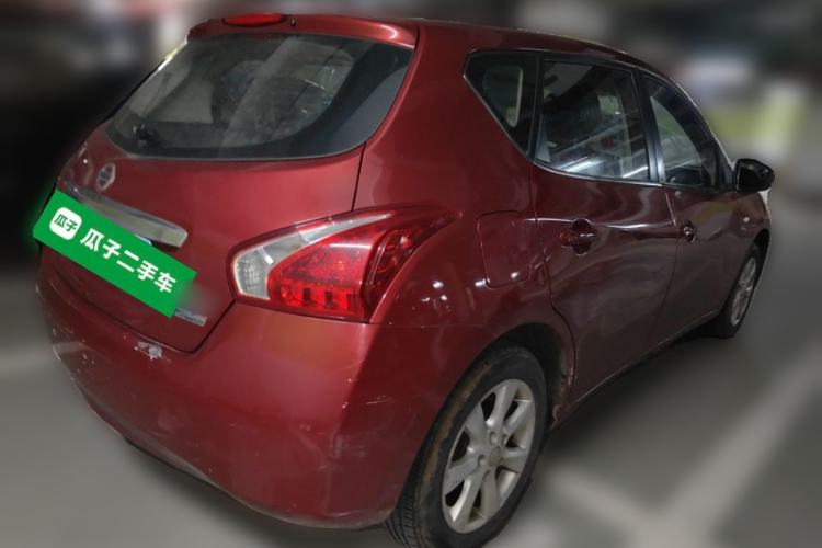 Used Nissan Tiida 2014 1.6L CVT Comfort Model Rear Right 45 Deg