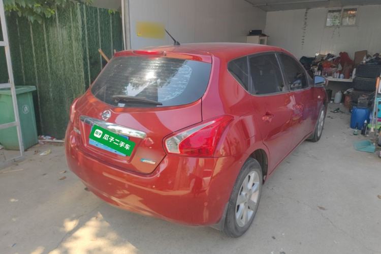 Used Nissan Tiida 2014 1.6L CVT Comfort Model Rear Right 45 Deg