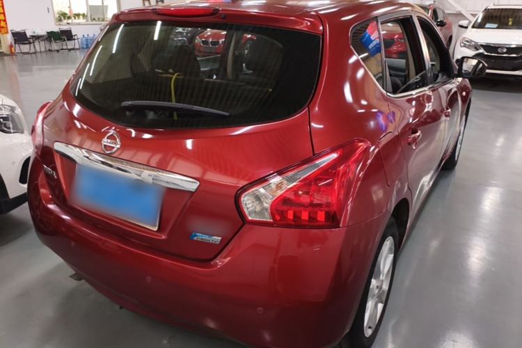 Used Nissan Tiida 2014 1.6L CVT Smart Model Rear Right 45 Deg