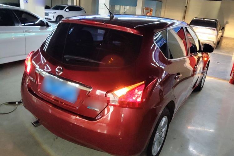 Used Nissan Tiida 2014 1.6L CVT Smart Model Rear Right 45 Deg