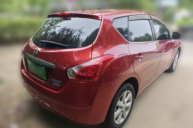 Used Nissan Tiida 2014 1.6L CVT Smart Model Rear Right 45 Deg