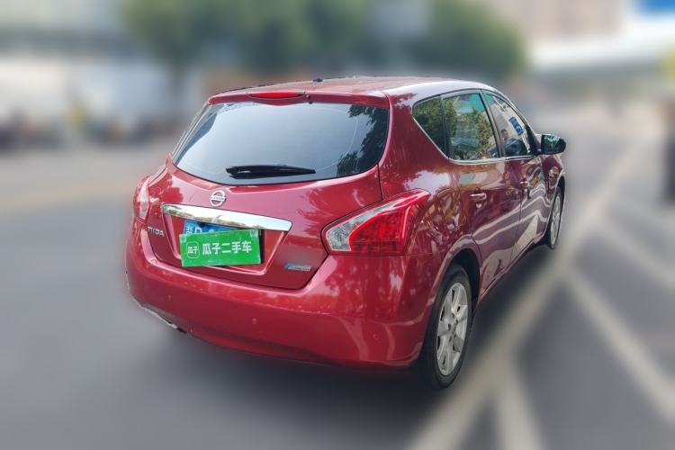 Used Nissan Tiida 2014 1.6L CVT Cool Cafe Edition Rear Right 45 Deg