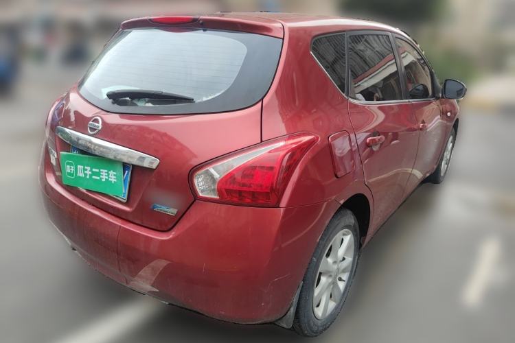 Used Nissan Tiida 2014 1.6L CVT Comfort Model Rear Right 45 Deg